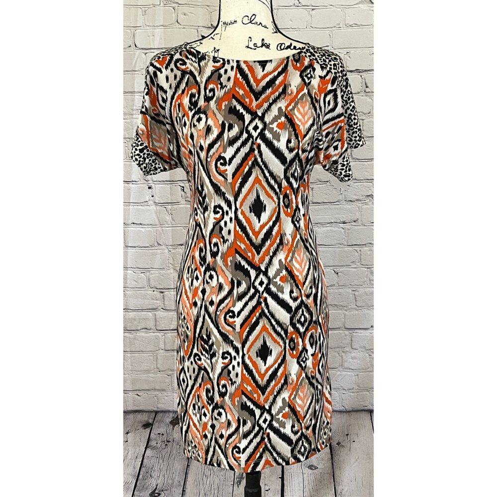 Danny & Nicole Women’s Tribal Print Dress (Size XS)